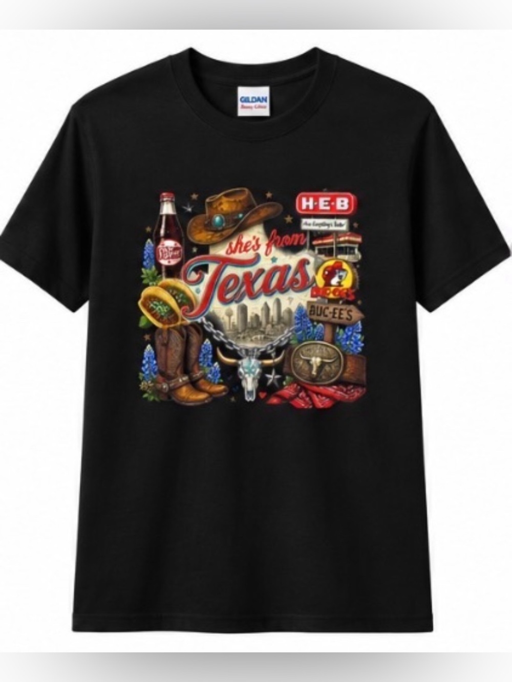 “She's From Texas” Graphic Tee!